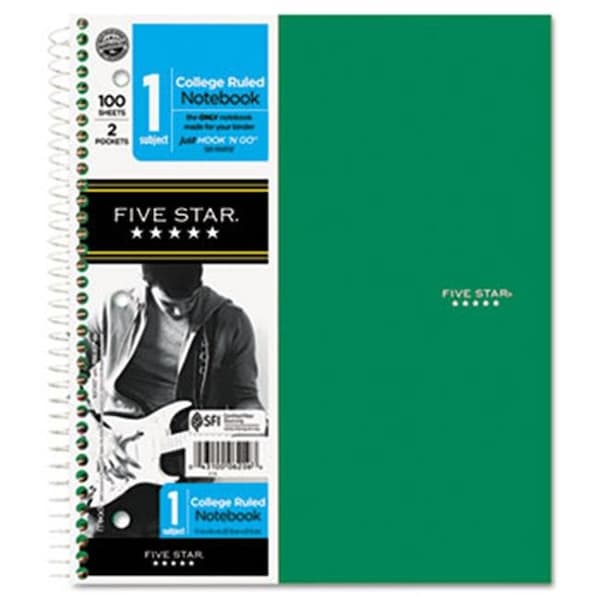 Mead Products Mead Products MEA72055 1 Subject Wirebound College Notebook - Green 72055 - main